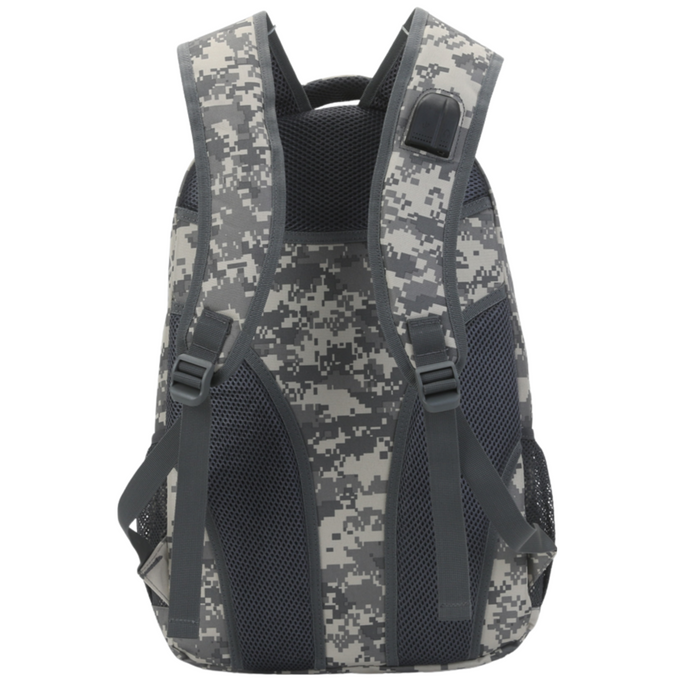 20 Inch Backpack - Grey Camou