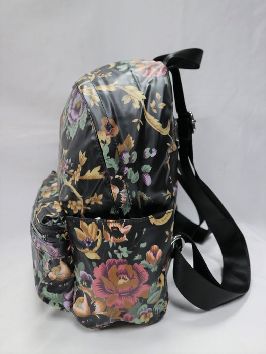 B-TB 7147 Backpack 12"-Black Flower