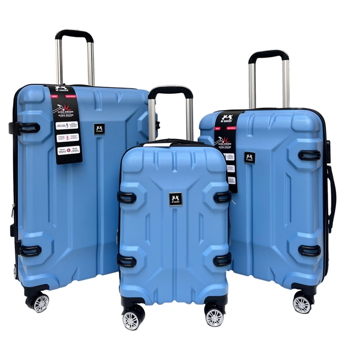 L-6819-3-pc(20'24"28") PC Luggage-Blue